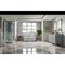 James Martin Vanities Brittany 72in Double Vanity, Urban Gray w/ 3 CM Carrara Marble Top 650-V72-UGR-3CAR - alternate 4